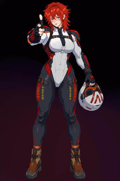 Sci-Fi OC commission, 2026