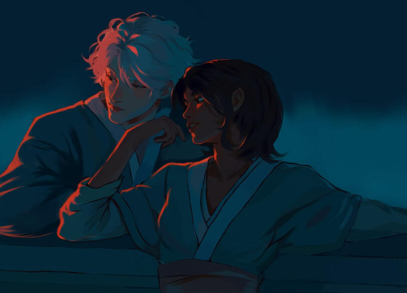 Midnight Chat, OC Commission, 2026