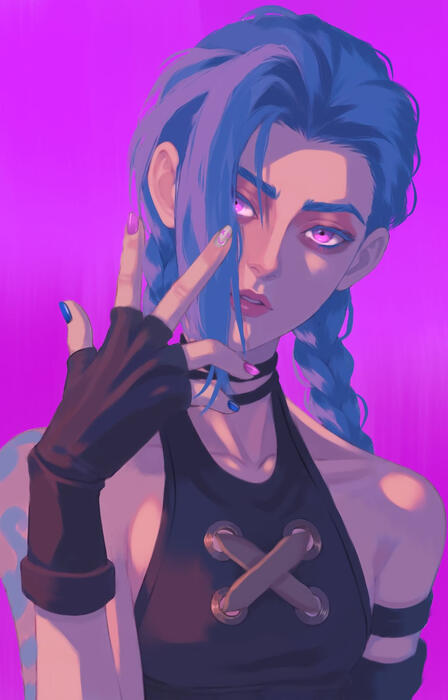 Jinx, Arcane Fanart, 2026