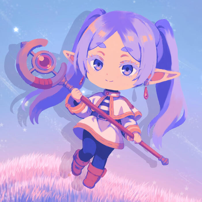 Chibi Frieren Icon, Commission, 2026